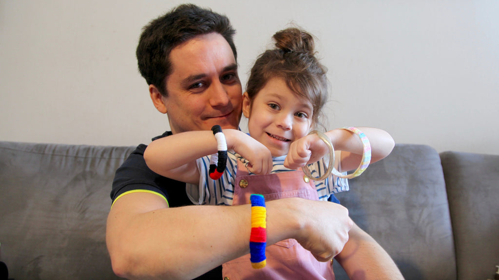 Confiné avec Jojo : les Bracelets Colorés pour maman